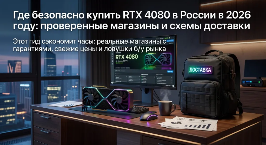 Где безопасно купить RTX 4080 в России в 2026 году: проверенные магазины и схемы доставки